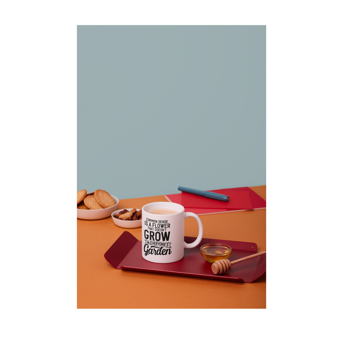 Common sense is a flower that doesn't grow in ever 15 oz Mug