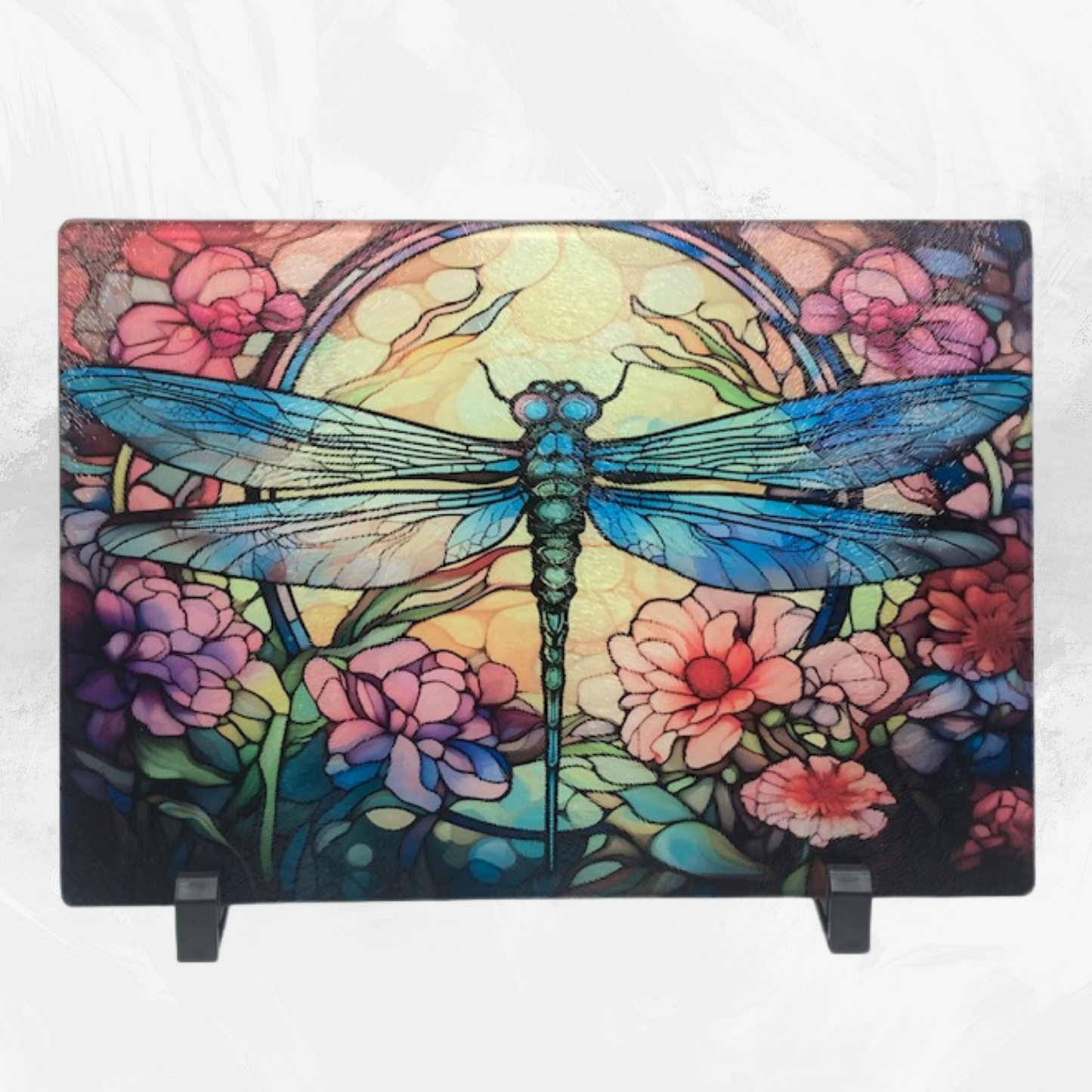Dragonfly Glass Cutting Board