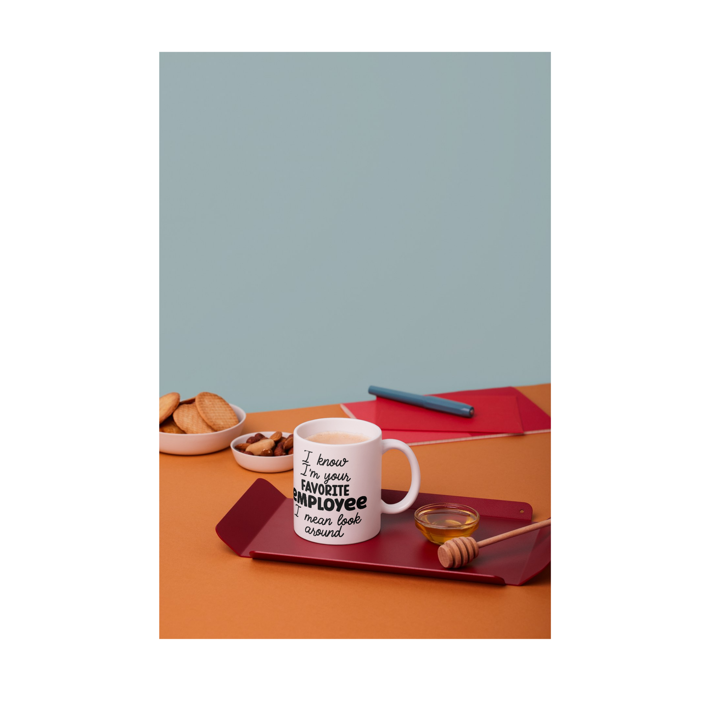 Favorite Employee - Look Around 15 oz Mug