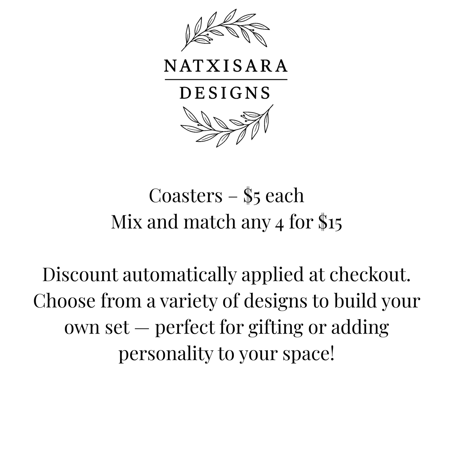 Highland Calf in Wildflowers Hardboard Coaster – 3.5" Square