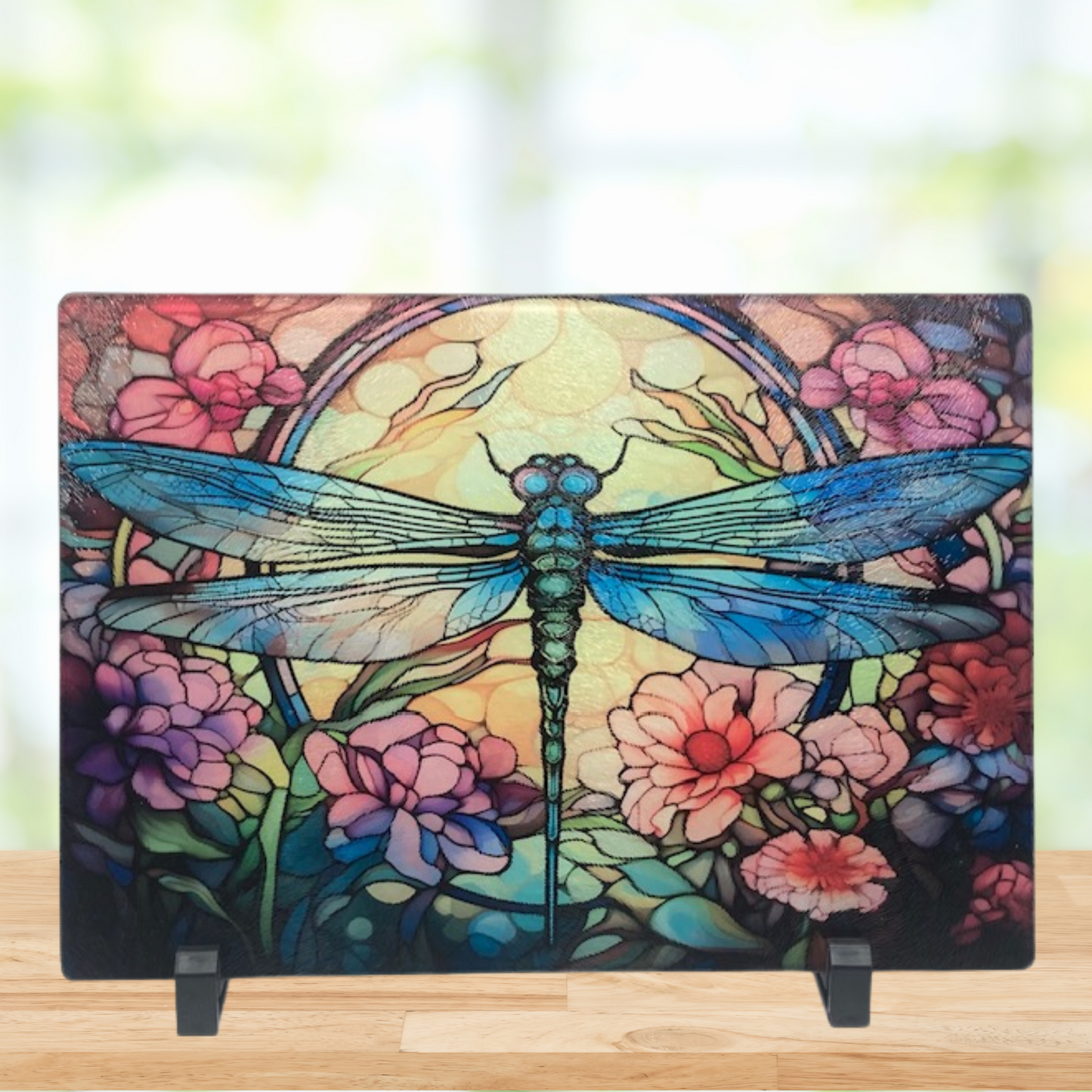 Dragonfly Glass Cutting Board