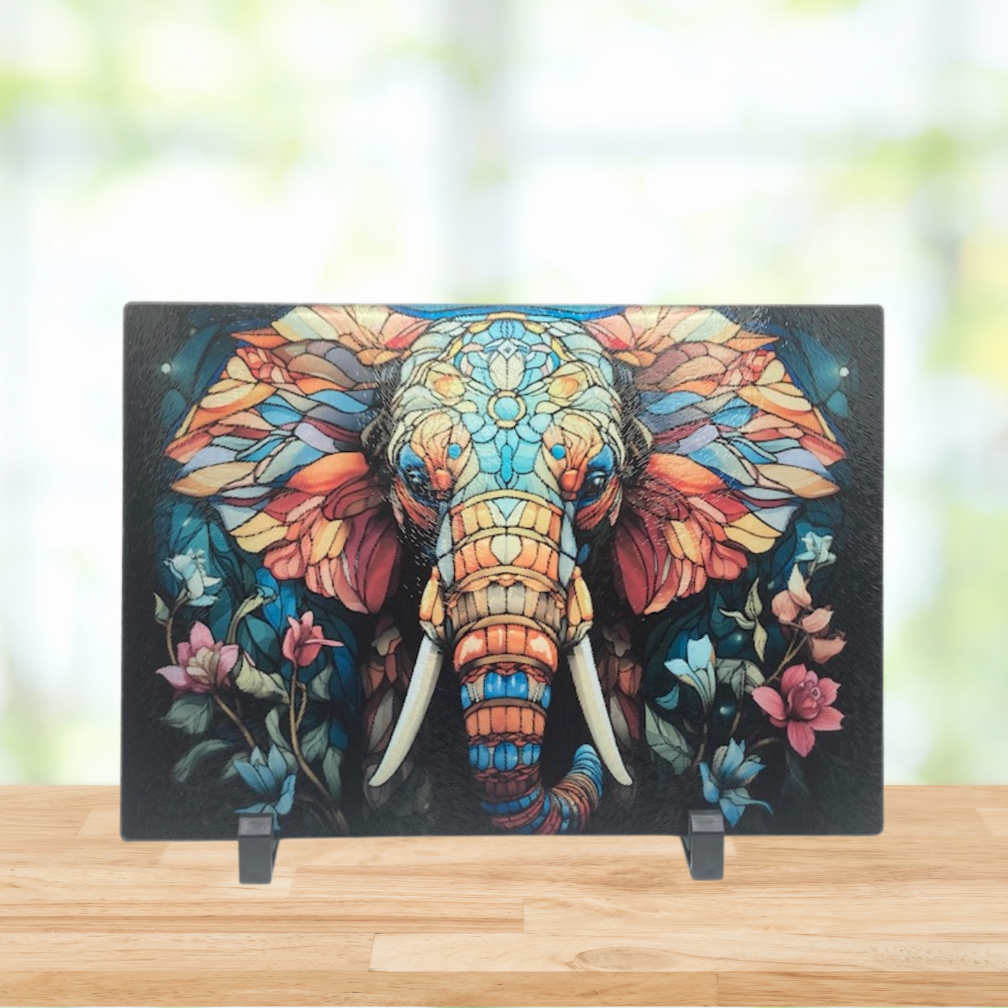 Elephant Glass Cutting Board